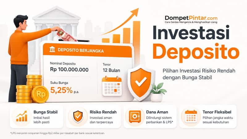 Investasi Deposito: Pengertian, Cara Kerja, Keuntungan, dan Risikonya