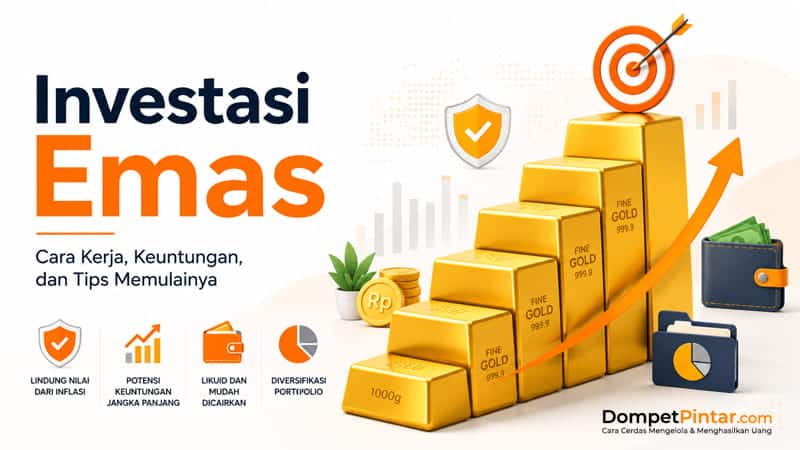 Investasi Emas: Pengertian, Cara Kerja, Keuntungan, dan Tips Memulainya