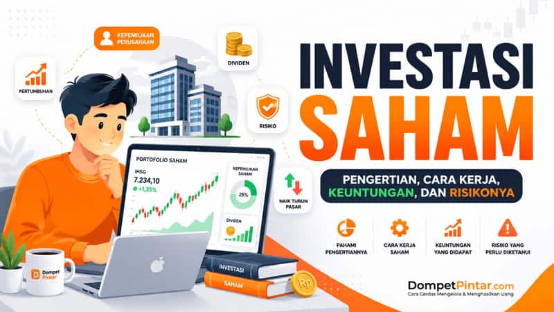 Investasi Saham Adalah: Pengertian, Cara Kerja, Keuntungan, dan Risikonya