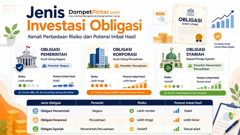 Jenis Investasi Obligasi yang Perlu Diketahui