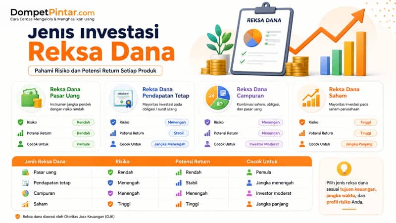 Jenis Investasi Reksa Dana yang Perlu Diketahui