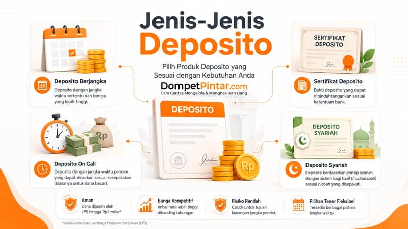 Jenis-Jenis Deposito yang Perlu Diketahui