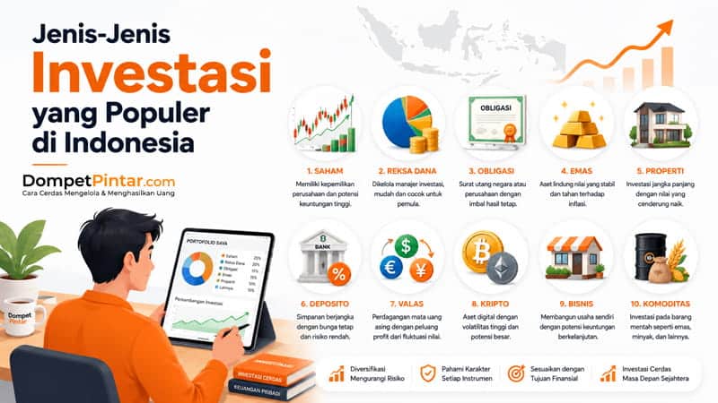 Jenis-Jenis Investasi yang Populer di Indonesia