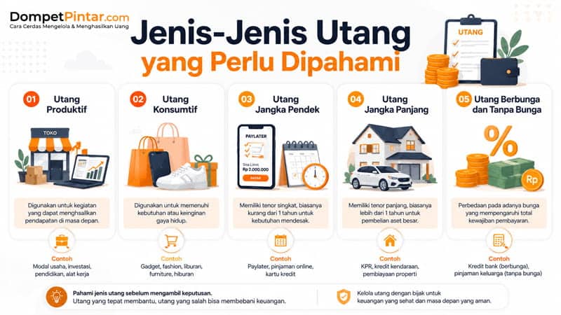 Jenis-Jenis Utang yang Perlu Dipahami