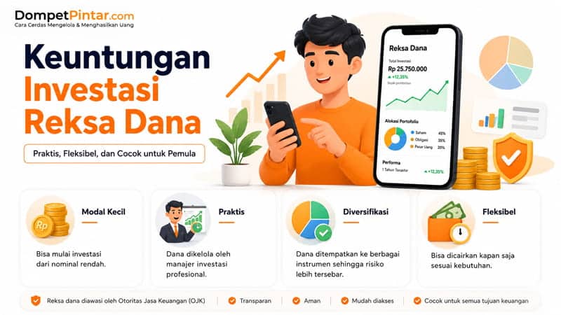 Keuntungan Investasi Reksa Dana