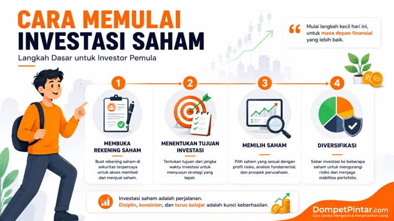 Cara Memulai Investasi Saham untuk Pemula