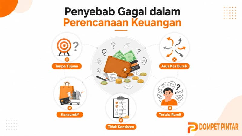 Kenapa Banyak Orang Gagal dalam Perencanaan Keuangan Pribadi