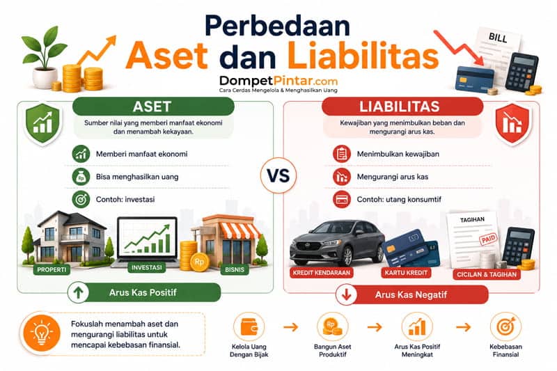 Perbedaan Aset dan Liabilitas