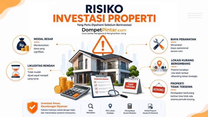Risiko Investasi Properti yang Perlu Dipahami
