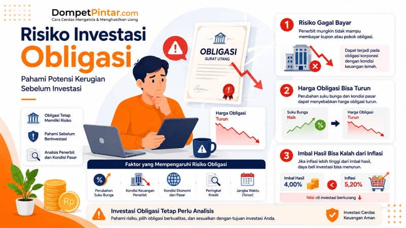Risiko dan Kekurangan Investasi Obligasi