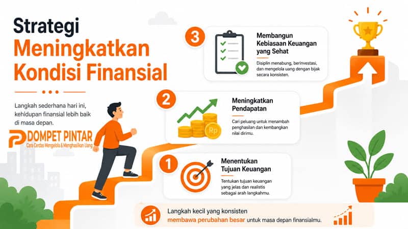 Strategi Meningkatkan Kondisi Finansial Keuangan Pribadi