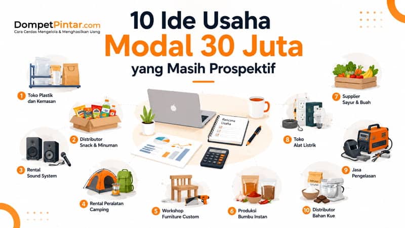 10 Ide Usaha Modal 30 Juta yang Masih Prospektif