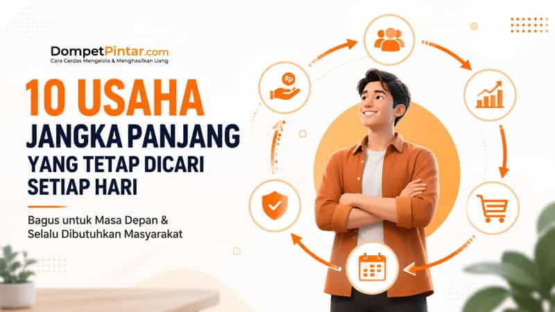 10 Usaha Jangka Panjang yang Bagus untuk Masa Depan, Kelebihan dan Cara Memulainya