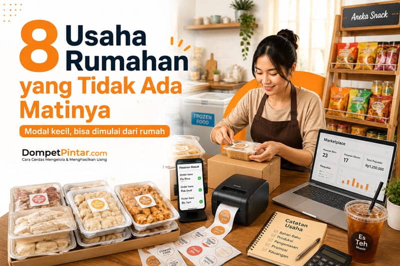8 Ide Usaha Rumahan yang Tidak Ada Matinya, Bisa Dimulai dari Rumah dengan Modal Terbatas