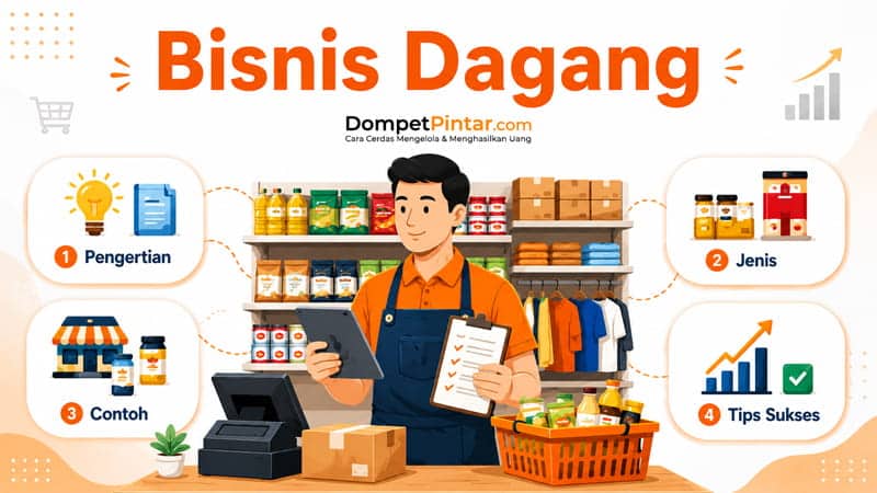 Bisnis Dagang: Pengertian, Jenis, Contoh, Cara Memulai, dan Tips Sukses