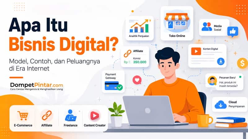 Apa Itu Bisnis Digital? Ini Model, Contoh, dan Peluangnya di Era Internet