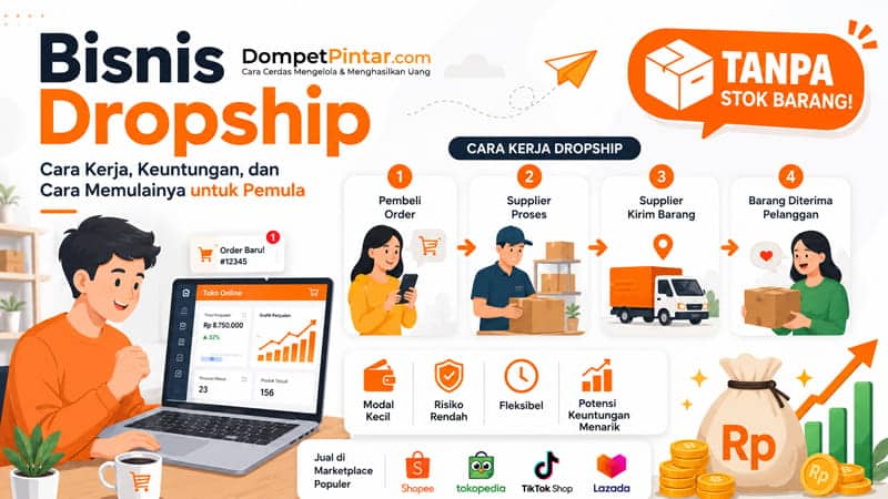 Bisnis Dropship: Cara Kerja, Keuntungan, dan Cara Memulainya untuk Pemula