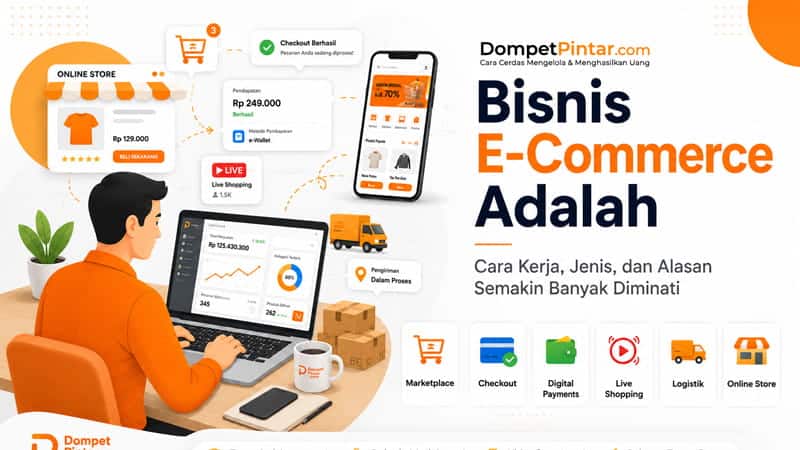 Bisnis E-Commerce Adalah: Cara Kerja, Jenis, dan Alasan Semakin Banyak Diminati