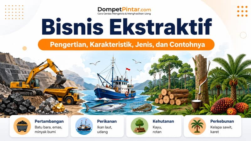 Bisnis Ekstraktif: Pengertian, Karakteristik, Jenis, dan Contohnya