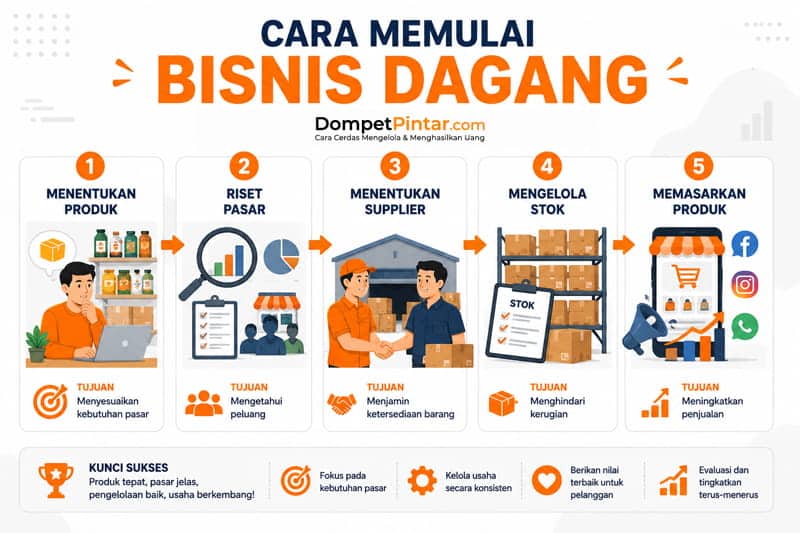 Cara Memulai Bisnis Dagang