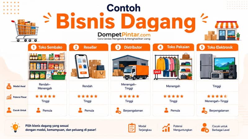 Contoh Bisnis Dagang yang Banyak Dijalankan