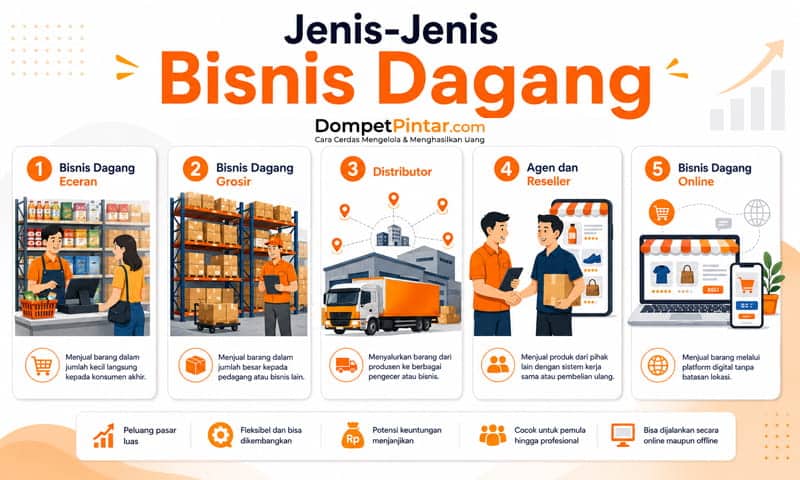 Jenis-Jenis Bisnis Dagang