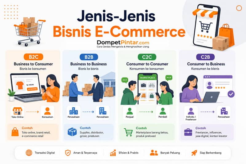 Jenis-Jenis Bisnis E-Commerce