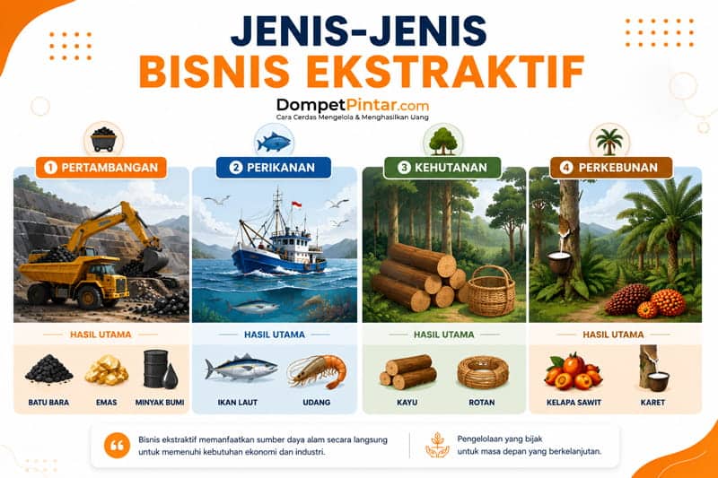 Jenis-Jenis Bisnis Ekstraktif