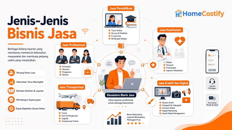 Jenis-Jenis Bisnis Jasa