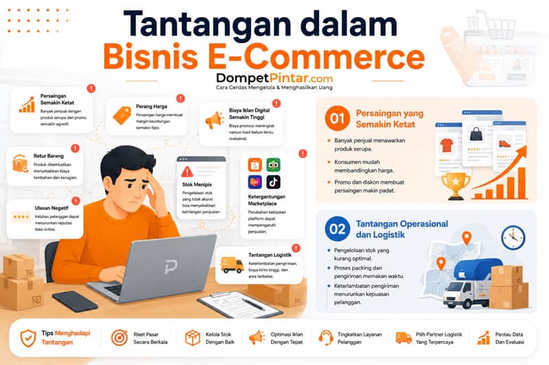 Tantangan dalam Bisnis E-Commerce